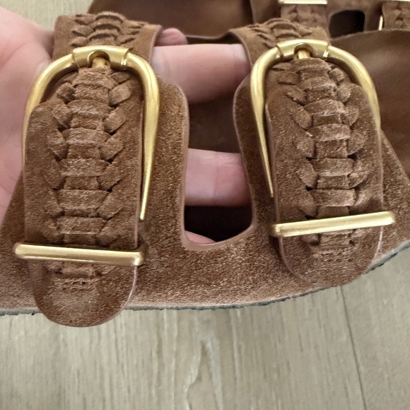 Veronica Beard Paige Buckle Sandal Sz 6.5 - Picture 8 of 14